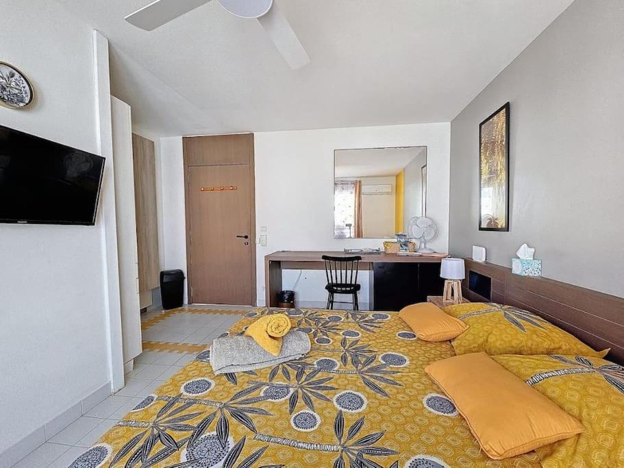 Studio Dans Village Vacances Manganao แซงต์-ฟรองซัวส์ ภายนอก รูปภาพ