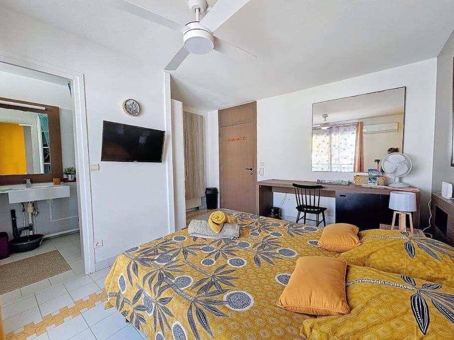 Studio Dans Village Vacances Manganao แซงต์-ฟรองซัวส์ ภายนอก รูปภาพ