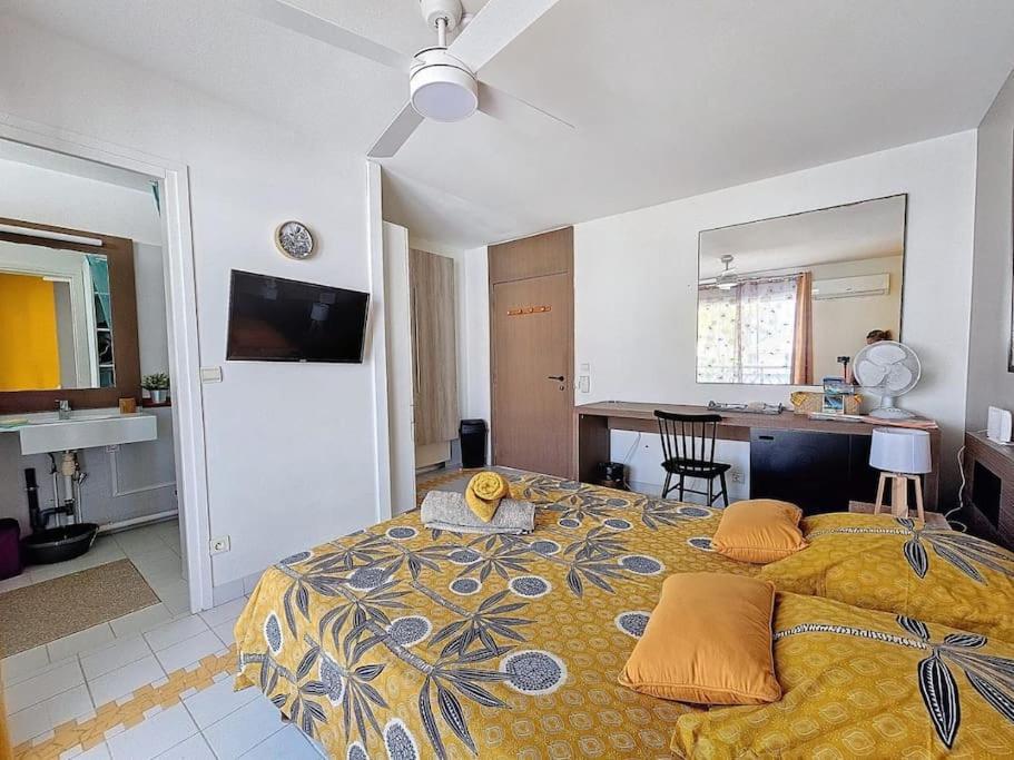 Studio Dans Village Vacances Manganao แซงต์-ฟรองซัวส์ ภายนอก รูปภาพ